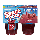 Snack Pack Juicy Gels sugar free cherry gelatin 13 ounce