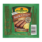 Eckrich Smok-Y breakfast sausage, turkey, naturally hardwood smoked 8.3 ounce