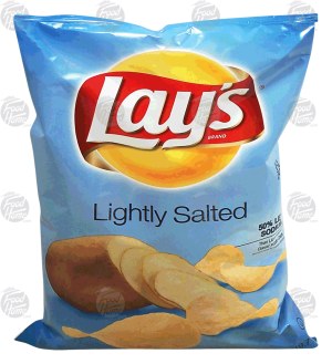 Lay's lightly salted potato chips 7.75 ounce