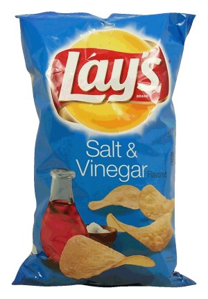 Lay's salt & vinegar potato chips 7.75 ounce