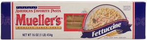 Mueller's fettuccine america's favorite pasta 16 ounce