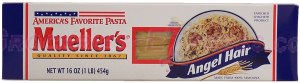 Mueller's angel hair america's favorite pasta 16 ounce