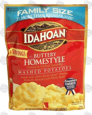 Idahoan buttery homestyle instant mashed potatoes 8 ounce