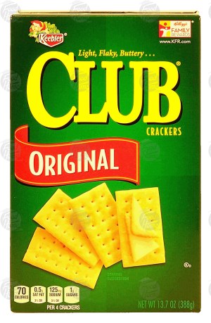 Keebler Club original snack crackers 13.7 ounce