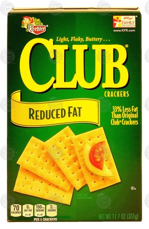 Keebler Club reduced fat buttery crackers 11.7 ounce