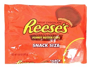 Reese's milk chocolate peanut butter cups, snack size 10.5 ounce