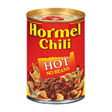 Hormel Chili Hot No Beans 15 ounce