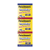Fleischmann's RapidRise highly active yeast, 1/4-oz. envelopes 3 count