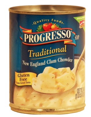 Progresso Traditional new england clam chowder ready to serve soup 18.5 ounce