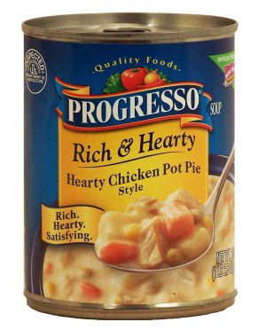 Progresso Rich & Hearty hearty chicken pot pie style 18.5 ounce