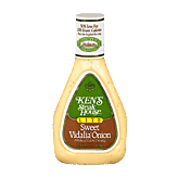 Ken's Steak House Dressing Lite Sweet Vidalia Onion 16 ounce