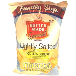 Better Made lightly salted original potato chips 8.5 ounce