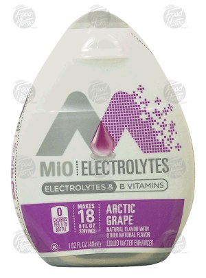 MiO Electrolytes arctic grape flavor liquid, 18-servings 1.62 fluid ounce
