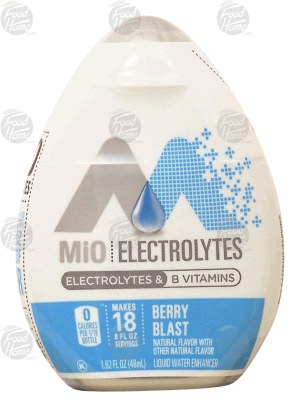 MiO Electrolytes berry blast flavor liquid, 18-servings 1.62 fluid ounce