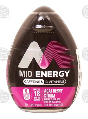 MiO Energy acai berry storm flavor, 18-servings 1.62 fluid ounce