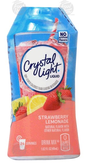 Crystal Light strawberry lemonade liquid drink mix, 24-servings 1.62 fluid ounce