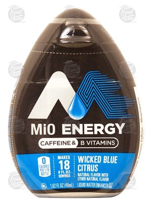 MiO Energy wicked blue citrus flavor liquid, 18-servings 1.62 fluid ounce