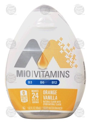 MiO Vitamins orange vanilla flavor liquid drink mix, 24-servings 1.62 fluid ounce
