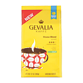 Gevalia Kaffe decaf house blend, medium roast ground coffee, 100% arabica coffee 12 ounce
