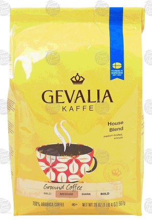 Gevalia Kaffe hosue blend, medium, ground coffee, 100% arabica coffee 20 ounce