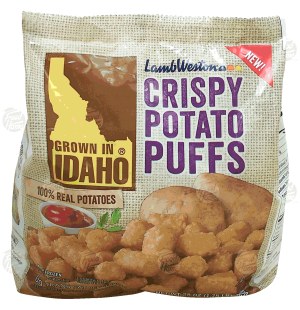 Lamb Weston Grown in Idaho crispy potato puffs, frozen 28 ounce