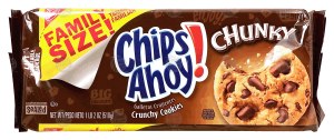 Nabisco Chips Ahoy! crunchy cookies with chunky chocolate chips 18 ounce