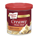 Duncan Hines Creamy Home-style buttercream premium frosting 16 ounce
