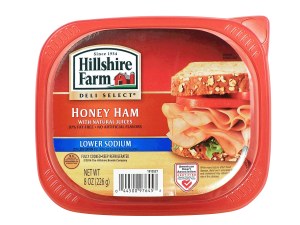 Hillshire Farm Deli Select lower sodium honey ham, ultra thin sliced 8 ounce