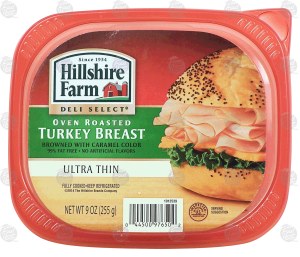 Hillshire Farm Deli Select oven roasted turkey breast, ultra thin 9 ounce