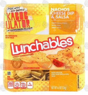 Oscar Mayer Lunchables nachos; cheese dip & salsa 4.4 ounce