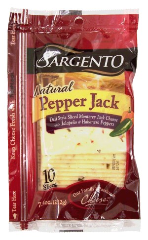 Sargento(R) Natural Deli Style Pepper Jack Thin Slices 10 Ct 7.5 ounce