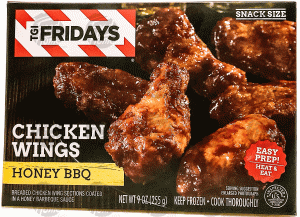 T.G.I. Friday's honey bbq chicken wings, snack size 9 ounce