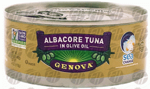 Tonno Genova solid white tuna in olive oil 5 ounce
