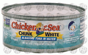 Chicken Of The Sea chunk white albacore tuna in water 5 ounce