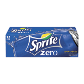 Sprite Zero Lemon-lime Soda 12 Oz 12 pack
