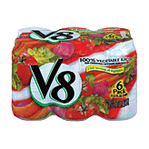 V8 Vegetable Juice 100% 11.5 Oz 6 pack
