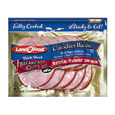 Land O' Frost Breakfast Cuts canadian bacon, natural hickory smoke 7 ounce