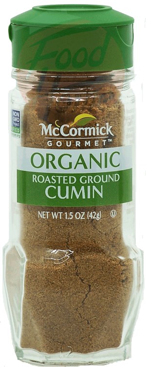 McCormick Gourmet cumin, roasted ground, organic 1.5 ounce