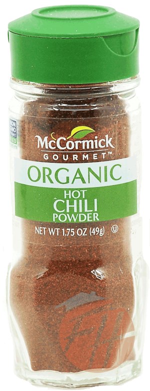 McCormick Gourmet hot chili powder, organic 1.75 ounce