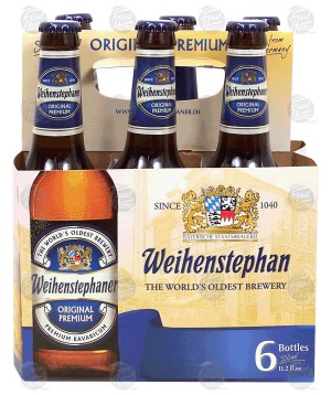 Weihenstephan Premium Bavarichum original premium, 11.2-fl. oz., 5.1% alc. by vol. 6 pack