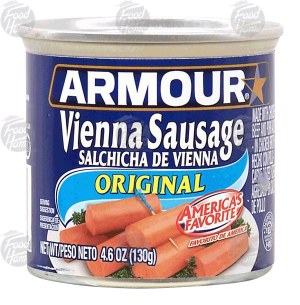 Armour vienna suasage, original 4.6 ounce