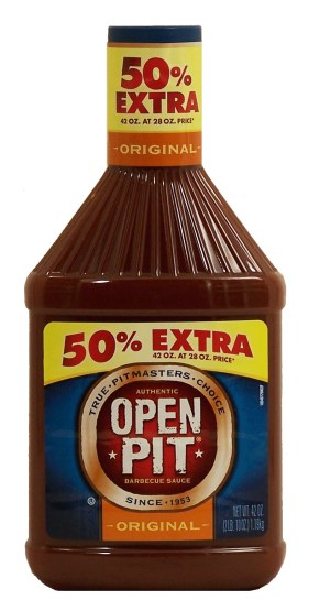 Open Pit original barbecue sauce 42 ounce