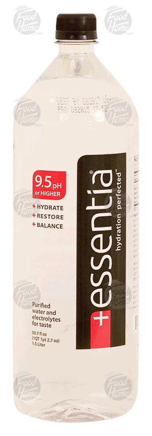 Essentia purified water and electrolytes for taste 1.5