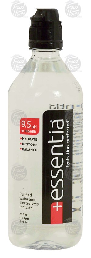 Essentia purified water and electrolytes for taste 20 fluid ounce