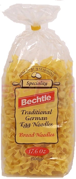 Bechtle Traditional German egg noodles broad noodles 17.6 ounce