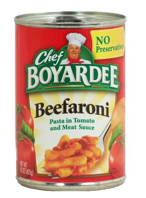Chef Boyardee Beefaroni Macaroni w/Beef In Tomato Sauce 15 ounce