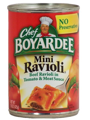 Chef Boyardee Beef Ravioli Mini In Tomato & Meat Sauce 15 ounce