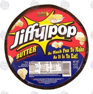Jiffy Pop Popcorn Butter Flavor Pan 4.5 ounce