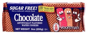 Voortman sugar free chocolate wafer cookies 9 ounce