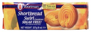 Voortman sugar free shortbread swirl cookies 8 ounce
